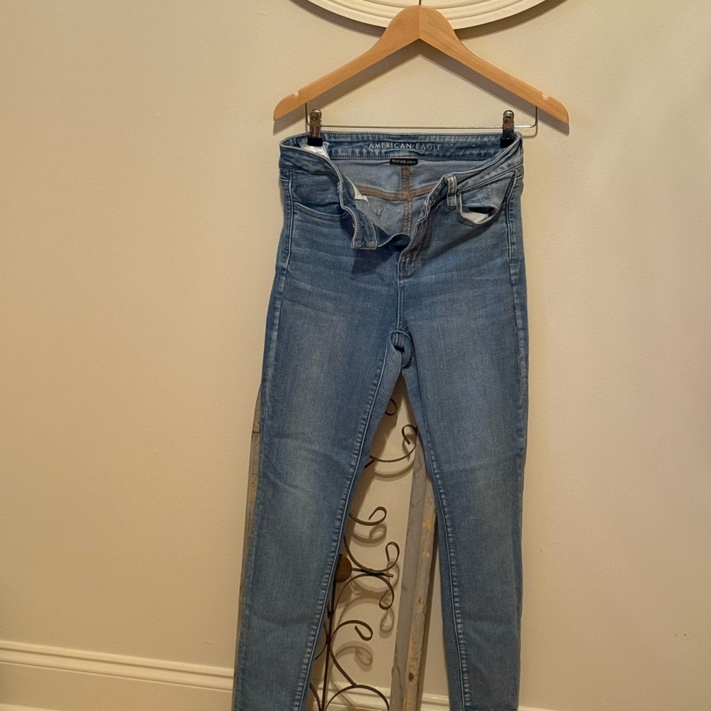 American Eagle Outfitters Blue Skinny Jeans